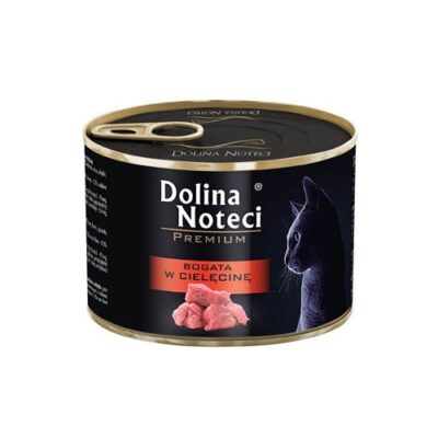Dolina Noteci - Premium - Bogata w Cielęcinę - Kot - Karma - Mokra - 185g - MiskaKarmy.pl