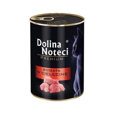 Dolina Noteci - Premium - Bogata w Cielęcinę - Kot - Karma - Mokra - 400g - MiskaKarmy.pl