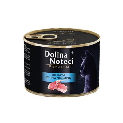 Dolina Noteci - Premium - Bogata w Jagnięcinę - Kot - Karma - Mokra - 185g - MiskaKarmy.pl
