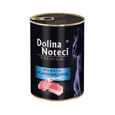 Dolina Noteci - Premium - Bogata w Jagnięcinę - Kot - Karma - Mokra - 400g - MiskaKarmy.pl