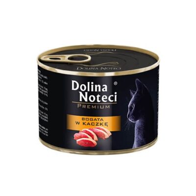 Dolina Noteci - Premium - Bogata w Kaczkę - Kot - Karma - Mokra - 185g - MiskaKarmy.pl