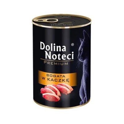 Dolina Noteci - Premium - Bogata w Kaczkę - Kot - Karma - Mokra - 400g - MiskaKarmy.pl