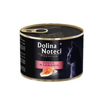 Dolina Noteci - Premium - Bogata w Łososia - Kot - Karma - Mokra - 185g - MiskaKarmy.pl