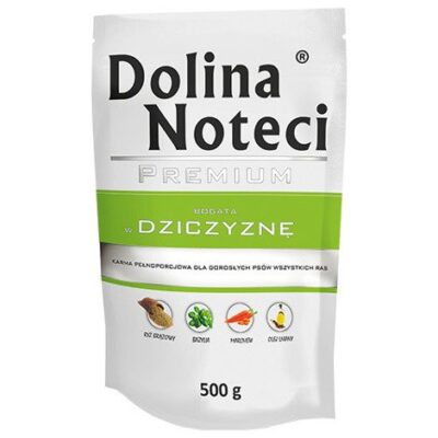 Dolina Noteci - Dziczyzna - Pies - Karma -Mokra - 500g - Miskakarmy.pl