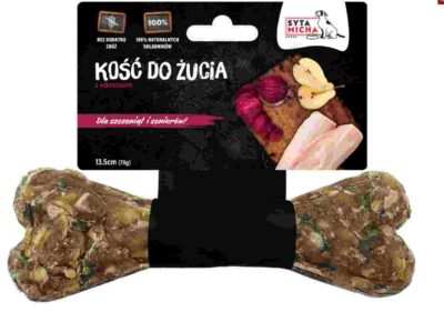 Syta Micha - kość funkcyjna do żucia dla szczeniąt - 13cm - 70g - MiskaKarmypl