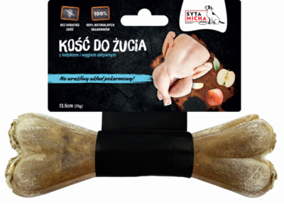 Syta Micha - kość funkcyjna do żucia na wrażliwy układ pokarmowy - 13,5cm - 70g - MiskaKarmypl