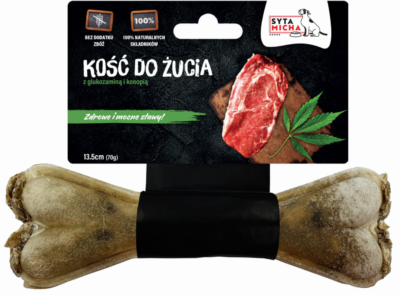 Syta Micha - kość funkcyjna do żucia na mocne stawy - 13,5cm - 70g - MiskaKarmypl