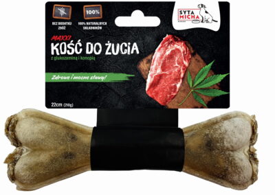 Syta Micha - kość funkcyjna do żucia na mocne stawy - 22cm - 210g - MiskaKarmypl