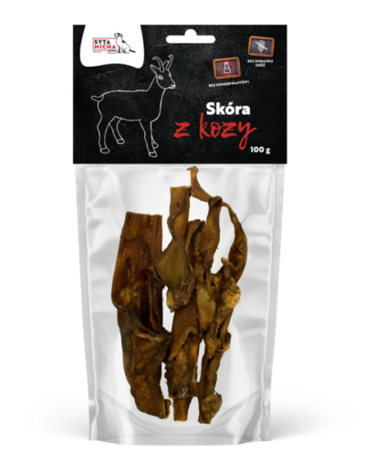 Syta Micha - skóra kozy - 100g - MiskaKarmypl