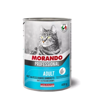 Morando Professional Ryba z Krewetkami - puszka dla kota 400g miskakarmypl