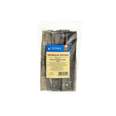 Skóra dorsza - Paski - 100g - gryzak dla psa - miskakarmypl