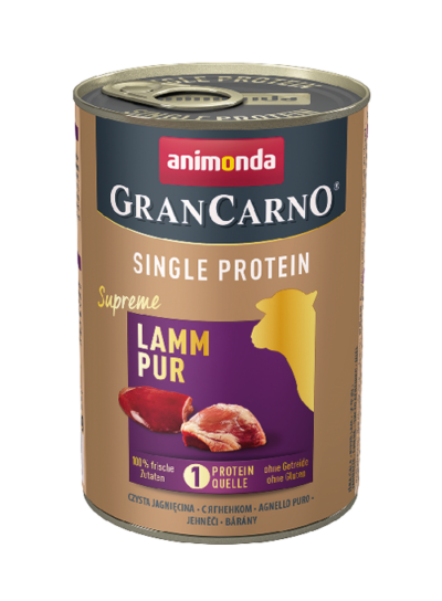 Animonda - GranCarno - Superfoods - Adult - Jagnięcina - Pies - Karma - Mokra - 400g - MiskaKarmy.pl