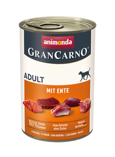 Animonda - GranCarno - Adult - Wieprzowina - z Kaczką - Pies - Karma - Mokra - 400g - MiskaKarmy.pl