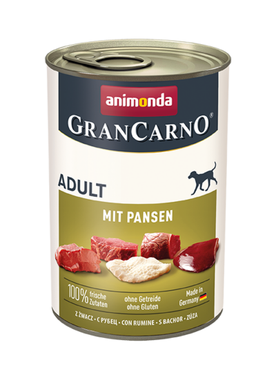 Animonda - GranCarno - Adult - Wieprzowina - Flaki - Pies - Karma - Mokra - 400g - MiskaKarmy.pl
