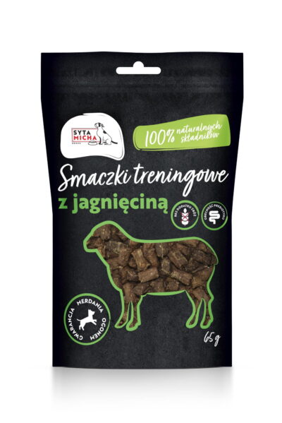 Syta Micha - smaczki treningowe z jagnięciną - 65g - MiskaKarmypl