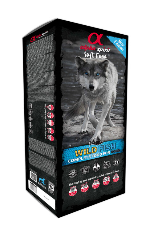 Alpha Spirit – Wild Fish - Pies - karma - Półwilgotna – 9kg – MiskaKarmy.pl