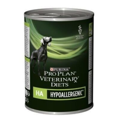 PURINA VETERINARY DIETS CANINE HA HYPOALLERGENIC - puszka dla psa 400g - miskakarmypl