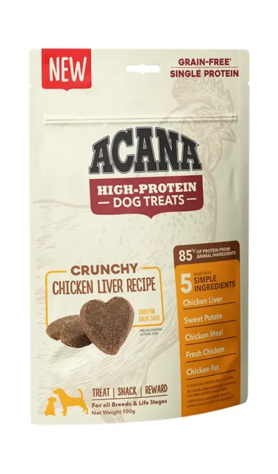 Acana Treats Crunchy Chicken Kurczak100g - Przysmak - MiskaKarmypl