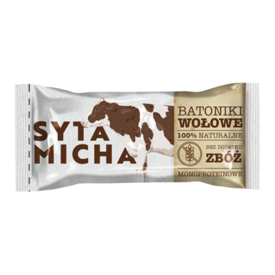 Syta Micha - Batoniki wołowe - przysmak dla psa - 25g - MiskaKarmypl