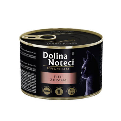 Dolina Noteci - Filet z Łososia - kot - karma - mokra - 185g - Miskakarmy.pl