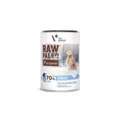 Vetexpert – Raw – Paleo – Adult – Dog – Cod – Puszka – Dla – Psa – Miskakarmy.pl