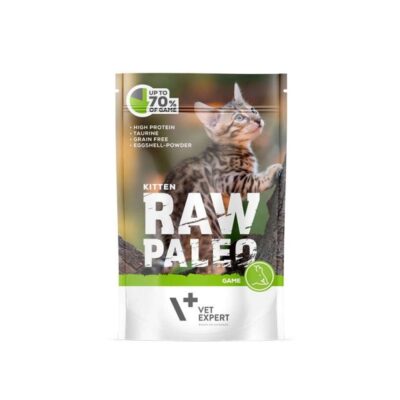 Vetexpert – Raw – Paleo – Kitten – Game – Saszetka – Dla – Kota – Miskakarmy.pl