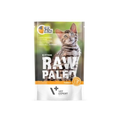 Vetexpert – Raw – Paleo – Kitten – Turkey – Saszetka – Dla – Kota – Miskakarmy.pl
