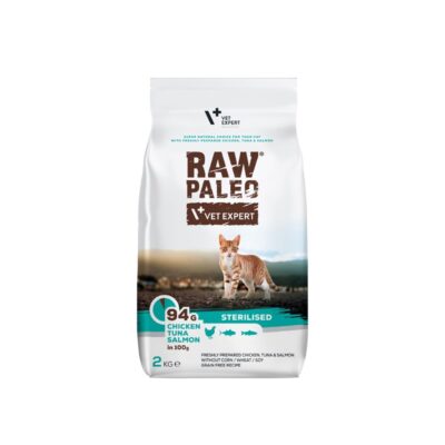 Vetexpert – Raw – Paleo – Sterilised – Cat – Sucha – Karma – Dla – Kota - Miskakarmy.pl