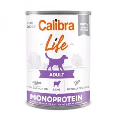 Calibra - Life - Adult Lamb - Pies- Karma - Mokra - 400g - Miskakarmy.pl