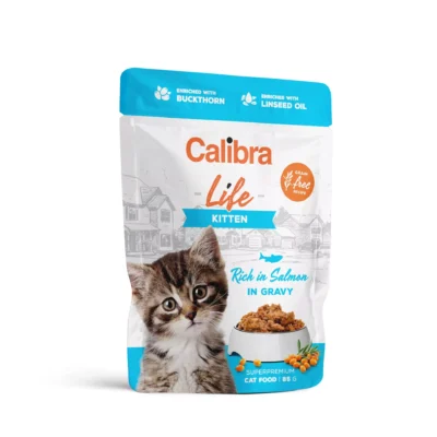 Calibra - Kitten Salmon - Kot- Karma - Mokra - 85g - Miskakarmy.pl