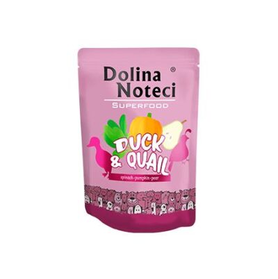 Dolina Noteci - Superfood - Kaczka - Przepiórka - Pies - Karma - Mokra - 300g - MiskaKarmy.pl