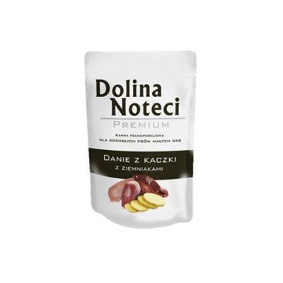 Dolina - Noteci - Premium - Kaczka - Ziemniaki - Karma - Mokra - Rasy - Małe - 100g - MiskaKarmy.pl