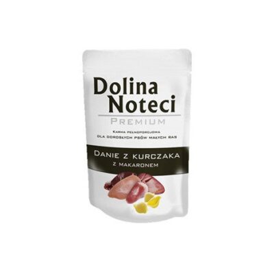 Dolina - Noteci - Premium - Kurczak - Makaron - Karma - Mokra - Rasy - Małe - 100g - MiskaKarmy.pl