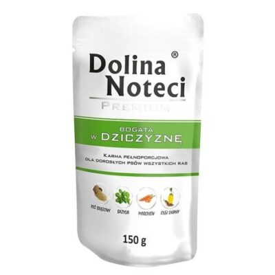 Dolina - Noteci - Premium - Dziczyzna - Dla - Psa - Karma - Mokra - 150g - MiskaKarmy.pl