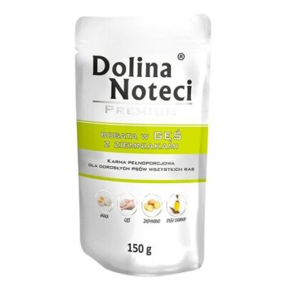 Dolina - Noteci - Premium - Gęś - Ziemniaki - Dla - Psa - Karma - Mokra - 150g - MiskaKarmy.pl