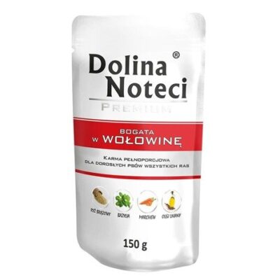 Dolina - Noteci - Premium - Wołowina - Dla - Psa - Karma - Mokra - 150g - MiskaKarmy.pl