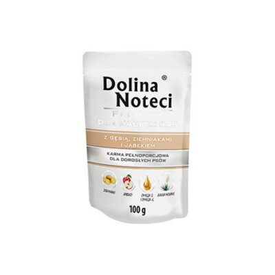 Dolina - Noteci - Premium - Gęś - Ziemniaki - Karma - Mokra - Rasy - Małe - 100g - MiskaKarmy.pl