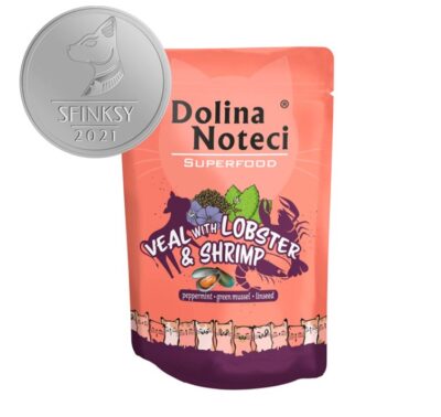 Dolina - Noteci - Superfood - Dla - Kota - Cielęcina - Homar - 85g - MiskaKarmy.pl