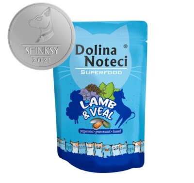 Dolina - Noteci - Superfood - Dla - Kota - Jagnięcina - Cielęcina - 85g - MiskaKarmy.pl