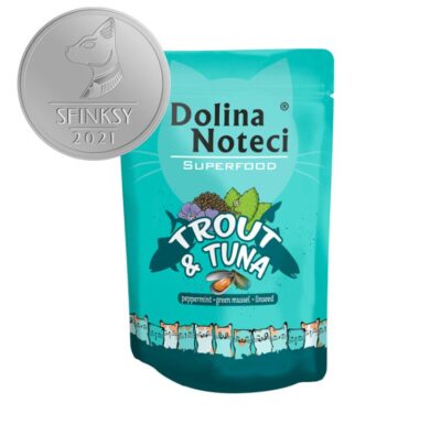 Dolina - Noteci - Superfood - Dla - Kota - Pstrąg - Tuńczyk - 85g - MiskaKarmy.pl