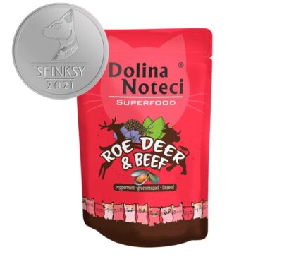 Dolina - Noteci - Superfood - Dla - Kota - Sarna - Wołowina - 85g - MiskaKarmy.pl