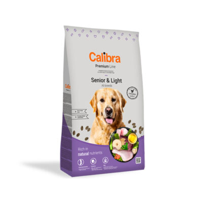 Calibra - Dog - Premium - Senior - Light - Sucha - Karma - Dla - Psa - MiskaKarmy.pl