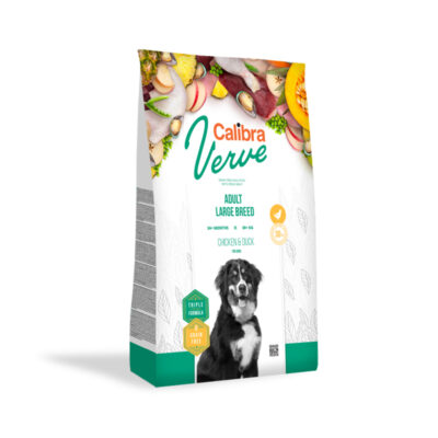 Calibra - Dog - Verve - Adult - Large - Breed- Chicken - Duck - Sucha - Karma - Dla - Psa - MiskaKarmy.pl