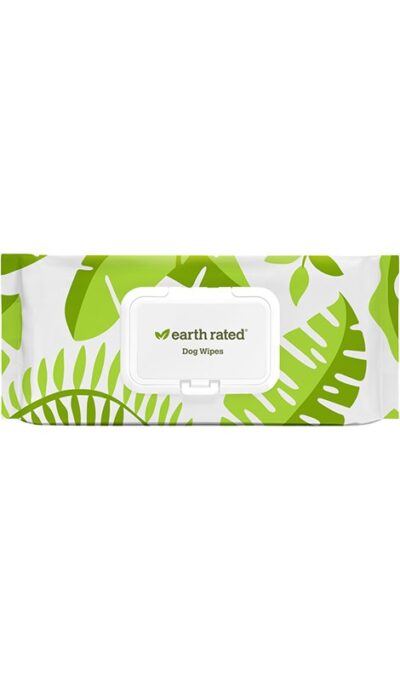 Earth Rated - Chusteczki Kompostowalne Bezzapachowe - 100 szt. - miskakarmypl