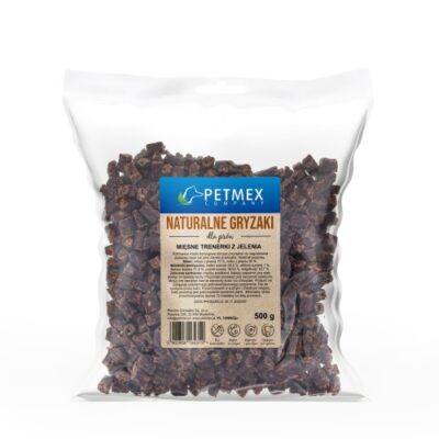 Petmex – Trenerki Mięsne z Jelenia 500g miskakarmypl