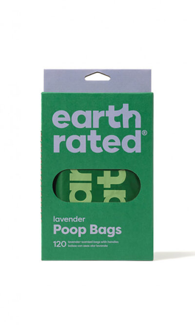 Earth Rated - Reklamówki Lawendowe - 120 szt. - miskakarmypl