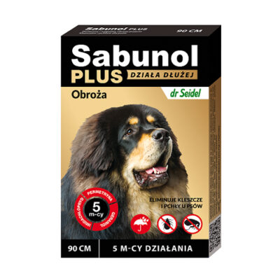 Dermapharm - Sabunol - Plus - Obroża - Na - Pchły - Kleszcze - 90cm- Dla - Psa - Miskakarmy.pl
