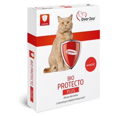 Overzoo - Bio - Protecto - Kot - Obroża - Na - Kleszcze - Komary - Dla - Kota - Miskakarmy.pl
