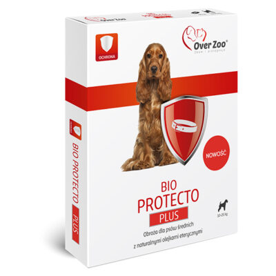 Over - Zoo - Bio - Protecto - Pies - 60cm - Obroża - Na - Kleszcze - Komary - Dla - Psa - Miskakarmy.pl