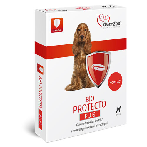 Over - Zoo - Bio - Protecto - Pies - 60cm - Obroża - Na - Kleszcze - Komary - Dla - Psa - Miskakarmy.pl